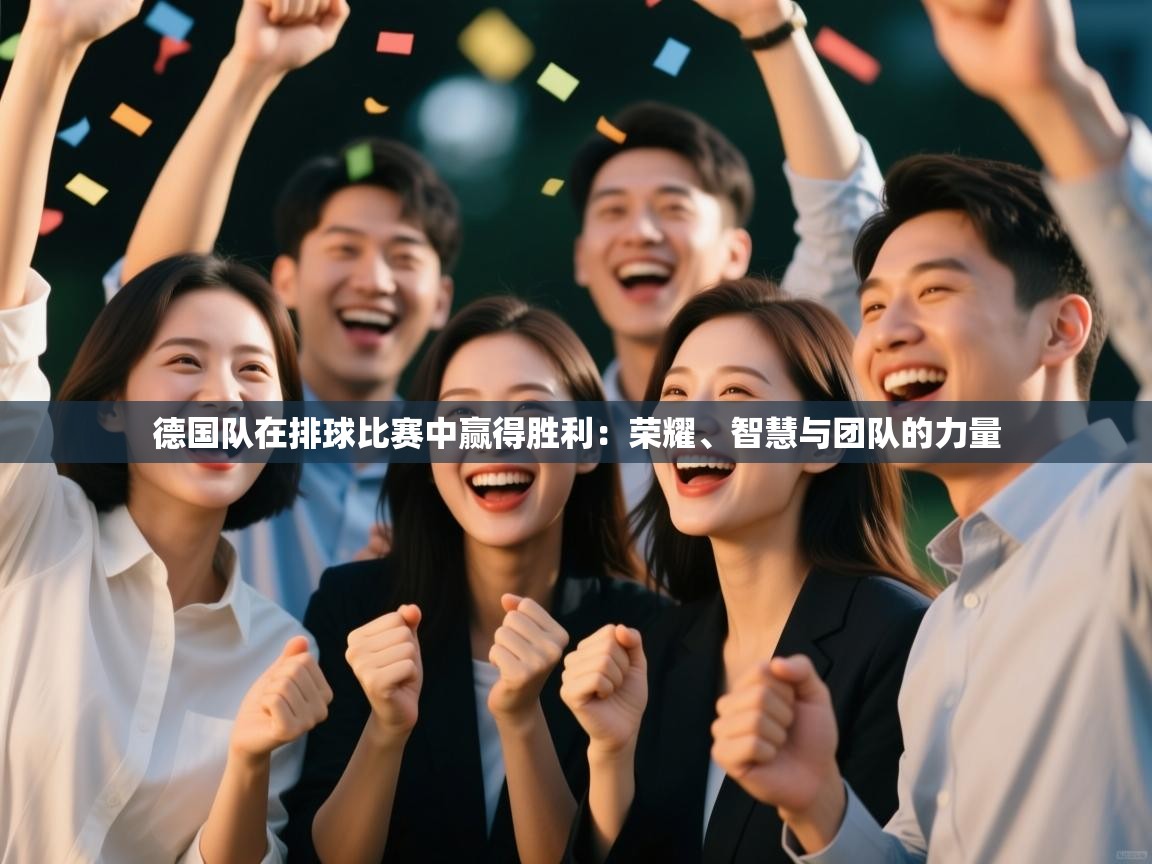 德国队在排球比赛中赢得胜利：荣耀、智慧与团队的力量